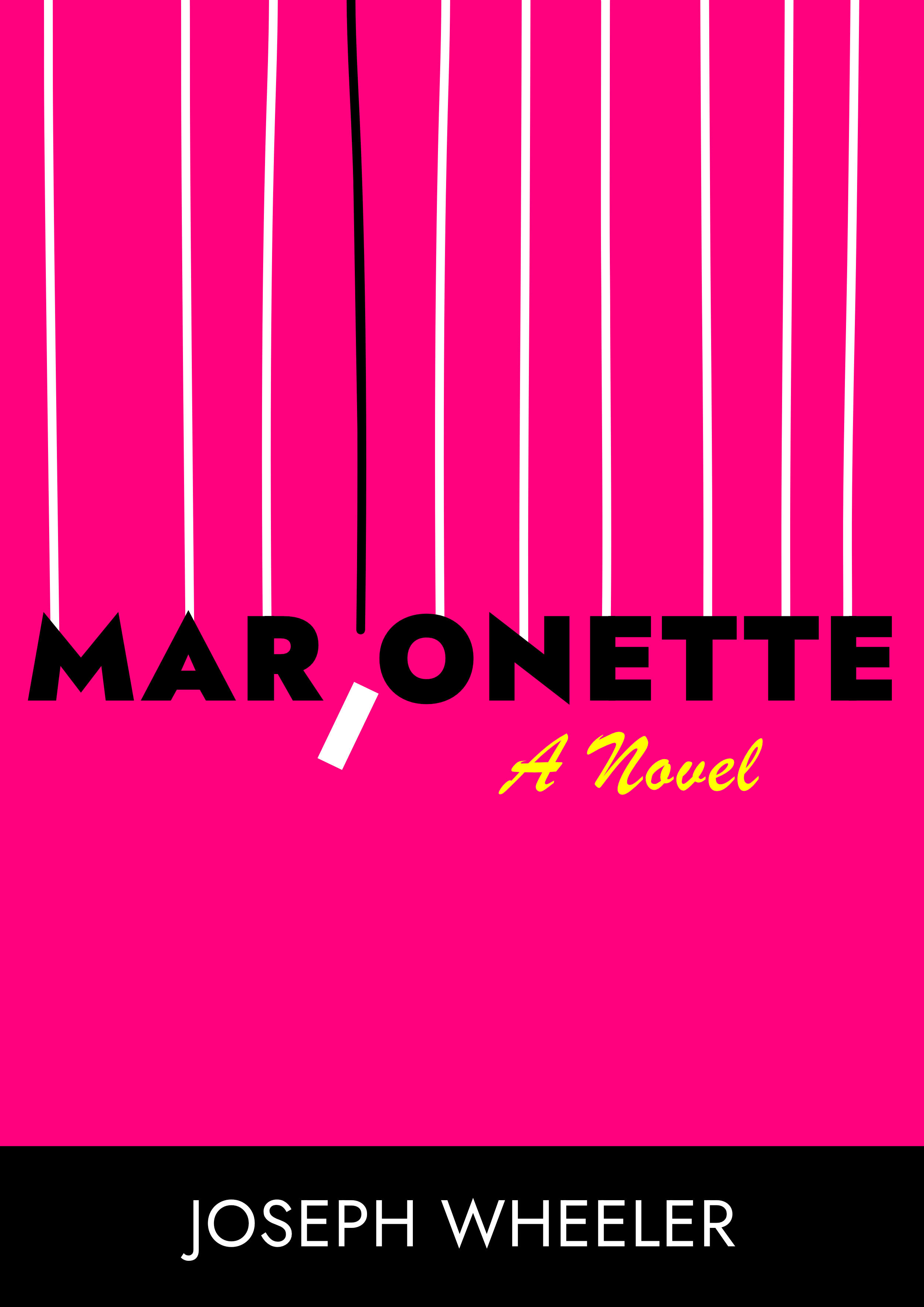 Marionette - A Novel Marionette Book Cover - By Author Joseph Wheeler